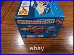 Vintage Amt 1960 Chevrolet Impala Ht Model Kit Annual Screwbottom- Niob