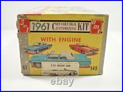 Vintage Amt 1961 Mercury Convertible K-311 Model Kit Complete 125 Nice L@@k