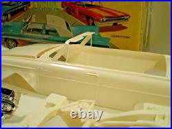 Vintage Amt 1961 Mercury Convertible K-311 Model Kit Complete 125 Nice L@@k