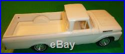 Vintage Amt 1962 Ford F-100 Camper Pickup K132 1/25 Model Car Mountain Built