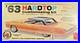 Vintage Amt 1963 Corvette Convertible Model Kit #6923 Complete 125 Nice L@@k