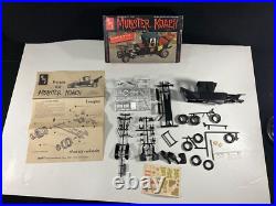 Vintage Amt 1964 Kayro-vue Munsters Koach Model Kit 1/25th Scale. George Barris