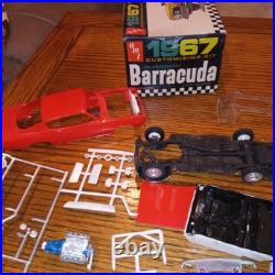 Vintage Amt 1967 Plymouth Barracuda Model Kit- Annual -6857-170