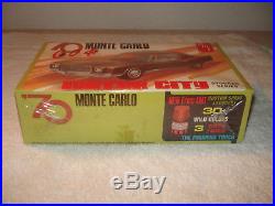 Vintage Amt 1970 Chevy Monte Carlo 1/25 Plastic Model Car Kit Original Sealed