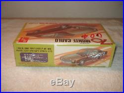 Vintage Amt 1970 Chevy Monte Carlo 1/25 Plastic Model Car Kit Original Sealed