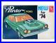 Vintage Amt 1974 Ford Pinto Boss 429 Gasser Model Car Mint