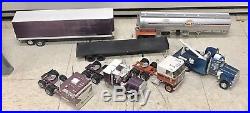 Vintage Amt 1/25 Semi Model Truck Trailer Cab Overs, Chevy, Junk Yard Lot