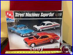 Vintage Amt #39194 Street Machines Super Set 3 Kits- Factory Sealed-nos