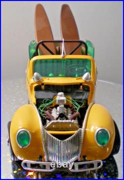 Vintage Amt 39/40 Ford Surfer Custom Car Built Super Nice Amazing Detail! L@@k