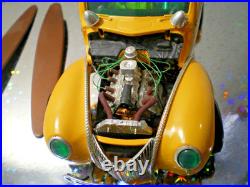 Vintage Amt 39/40 Ford Surfer Custom Car Built Super Nice Amazing Detail! L@@k