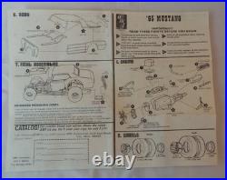 Vintage Amt 65 Mustang Modified Unbuilt Model Kit