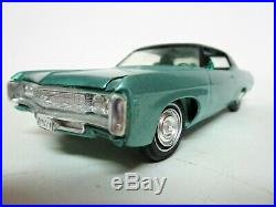 Vintage Amt Mpc 1969 Chevrolet Impala Ss 427 Built Model Car Kit. Needs Engine