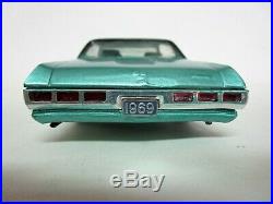 Vintage Amt Mpc 1969 Chevrolet Impala Ss 427 Built Model Car Kit. Needs Engine