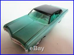 Vintage Amt Mpc 1969 Chevrolet Impala Ss 427 Built Model Car Kit. Needs Engine