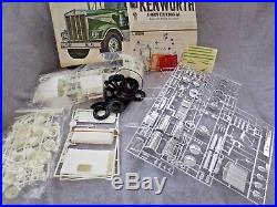 Vintage Amt Nbc Tv Series Movin' On Kenworth Truck 1/25 Scale Mode Kit No. T560