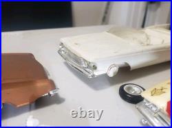 Vintage Automotive Model Kit and Promo LOT AMT 1/25 Scale 1964 IMPALA LOT