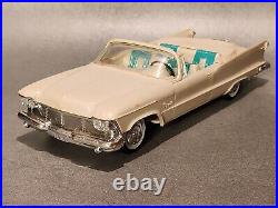 Vintage Built SMP/AMT 1958 Imperial Convertible 1/25 Scale Model Kit Excellent