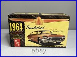 Vintage Car Model Kit Amt 1964 Ford Thunderbird Convertible