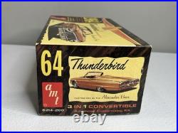 Vintage Car Model Kit Amt 1964 Ford Thunderbird Convertible