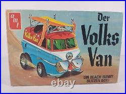 Vintage Der Volks Van AMT 125 Model Kit # T182 Parts Lot