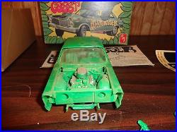 Vintage Early AMT'65 Ford Galaxie Jolly Green Gasser 1/25 RARE #T334 Drag Car