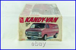 Vintage Factory Sealed Model Car Kit AMT # T246 Kandy-Van Custom Chevy Van