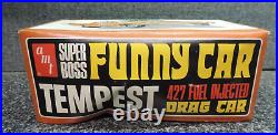 Vintage Funny Car Tempest 427 Fuel Injected Drag Car 1/25th Model Kit #6763