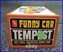 Vintage Funny Car Tempest 427 Fuel Injected Drag Car 1/25th Model Kit #6763