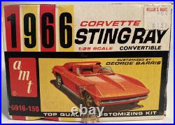 Vintage George Barris AMT 1966 CORVETTE STINGRAY CONVERTIBLE 6916-150