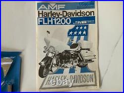Vintage Harley Davidson FLH1200 motorcycle TAMIYA Japan 1/6 scale AMT Monogram