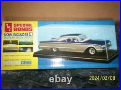 Vintage Jo-Han Plymouth Fury Police Pursuit Vehicle Older Build New Display Case