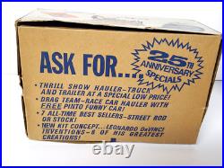 Vintage John Greenwood GT Corvette Racing AMT Model Kit #T389 1/25 Parts Sealed