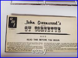Vintage John Greenwood GT Corvette Racing AMT Model Kit #T389 1/25 Parts Sealed Vintage John Greenwood GT Corvette Racing AMT Model Kit #T389 1/25 Parts Sealed