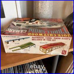 Vintage Joie Chitwood Thrill Show Camaro AMT No. T441 125 Model Kit Car NOS
