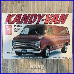 Vintage KANDY-VAN CUSTOM CHEVY Van AMT T246 Hobby Model Kit NEW SEALED
