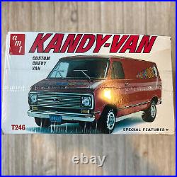 Vintage KANDY-VAN CUSTOM CHEVY Van AMT T246 Hobby Model Kit NEW SEALED