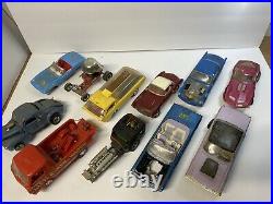 Vintage Lot Built Model Cars AMT MPC REVELL junkyard