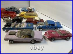 Vintage Lot Built Model Cars AMT MPC REVELL junkyard