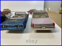 Vintage Lot Built Model Cars AMT MPC REVELL junkyard