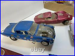 Vintage Lot Built Model Cars AMT MPC REVELL junkyard