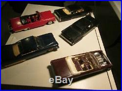 Vintage Lot of 5 AMT Model Kits Cars 1959-1963