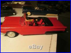 Vintage Lot of 5 AMT Model Kits Cars 1959-1963