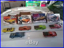 Vintage MOPAR muscle car model kits