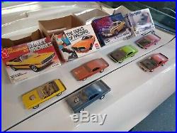 Vintage MOPAR muscle car model kits