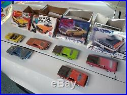 Vintage MOPAR muscle car model kits