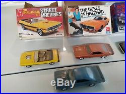 Vintage MOPAR muscle car model kits