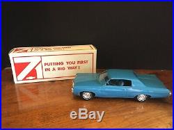 Vintage MPC 1969 Chevy Impala SS Dealer Factory Promo Car in box AMT Excellent