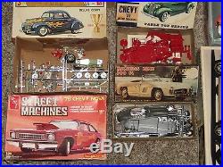 Vintage Model Car Lot Smp, Amt, Pyro, Aurora, Entex & More Collection Rare