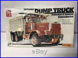 Vintage Model Kit AMT Autocar Semi Dump Truck Factory Sealed Rare Mack Pete