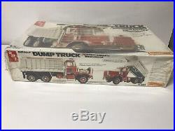 Vintage Model Kit AMT Autocar Semi Dump Truck Factory Sealed Rare Mack Pete